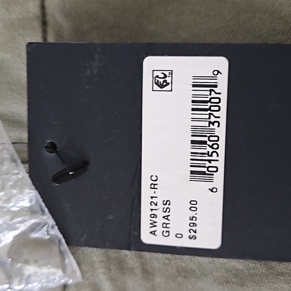 nwt sz 0 green ATM cropped pants $295 aw9121-rc - Picture 6 of 8